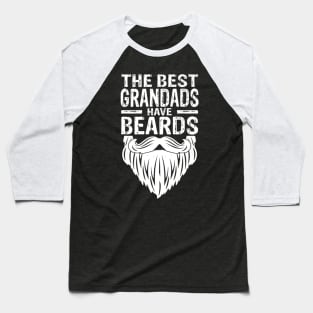 Best Grandads Beards Tattoos Husband Mens Baseball T-Shirt